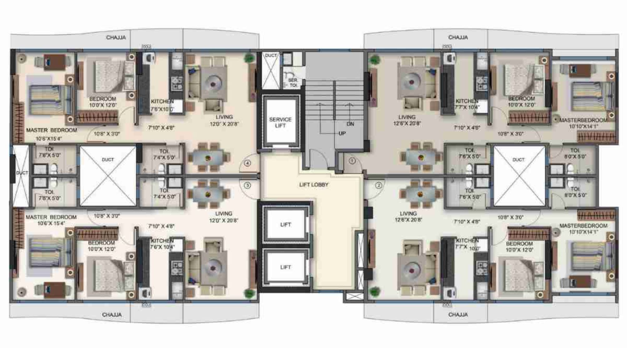 Naman-Habitat-Floor-Plan-Wing-B